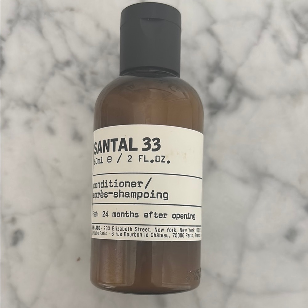 Le Labo Santal 33 Hair Conditioner - Brown and White